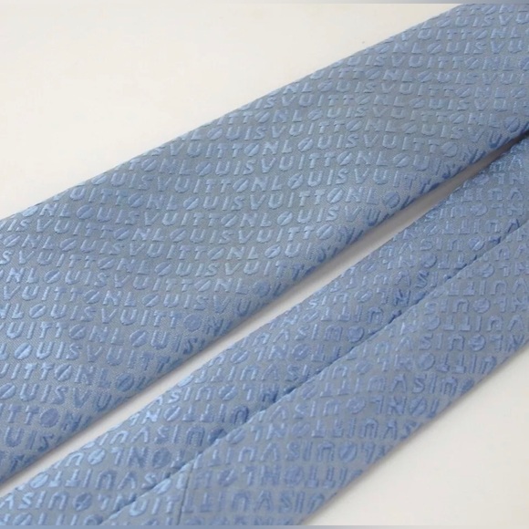 LOUIS VUITTON Silk Monogram Tie 😍💙🔥 - Picture 2 of 10